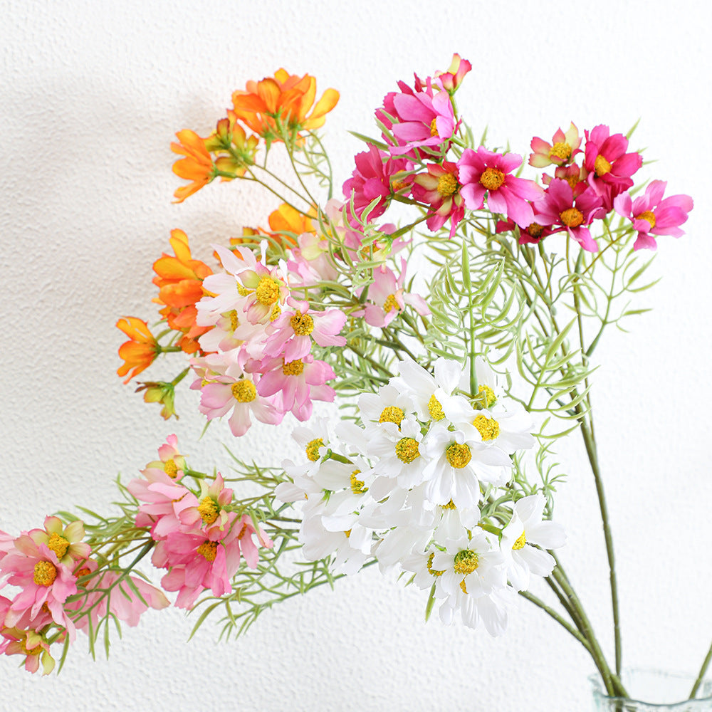 Artificial Flower Branch with Bright Pink Flowers | Kelmera