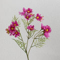 Artificial Flower Branch with Bright Pink Flowers | Kelmera
