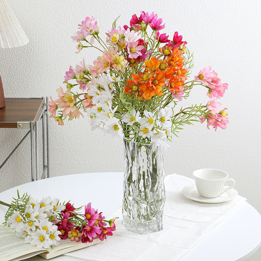 Artificial Flower Branch with Bright Pink Flowers | Kelmera