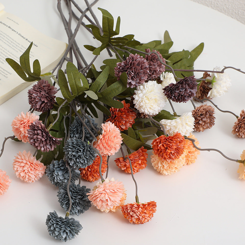 Artificial Flower Branch with Intricate Flowers | Kelmera