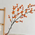 Artificial Flower Branch with Intricately Detailed Yellow Flowers | Kelmera
