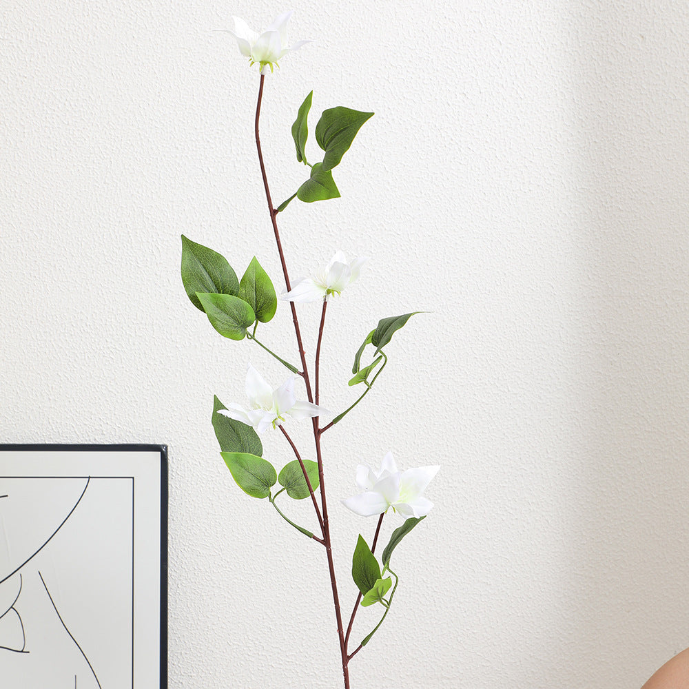 Artificial Flower Branch with Lifelike Fig Tree Leaves | Kelmera