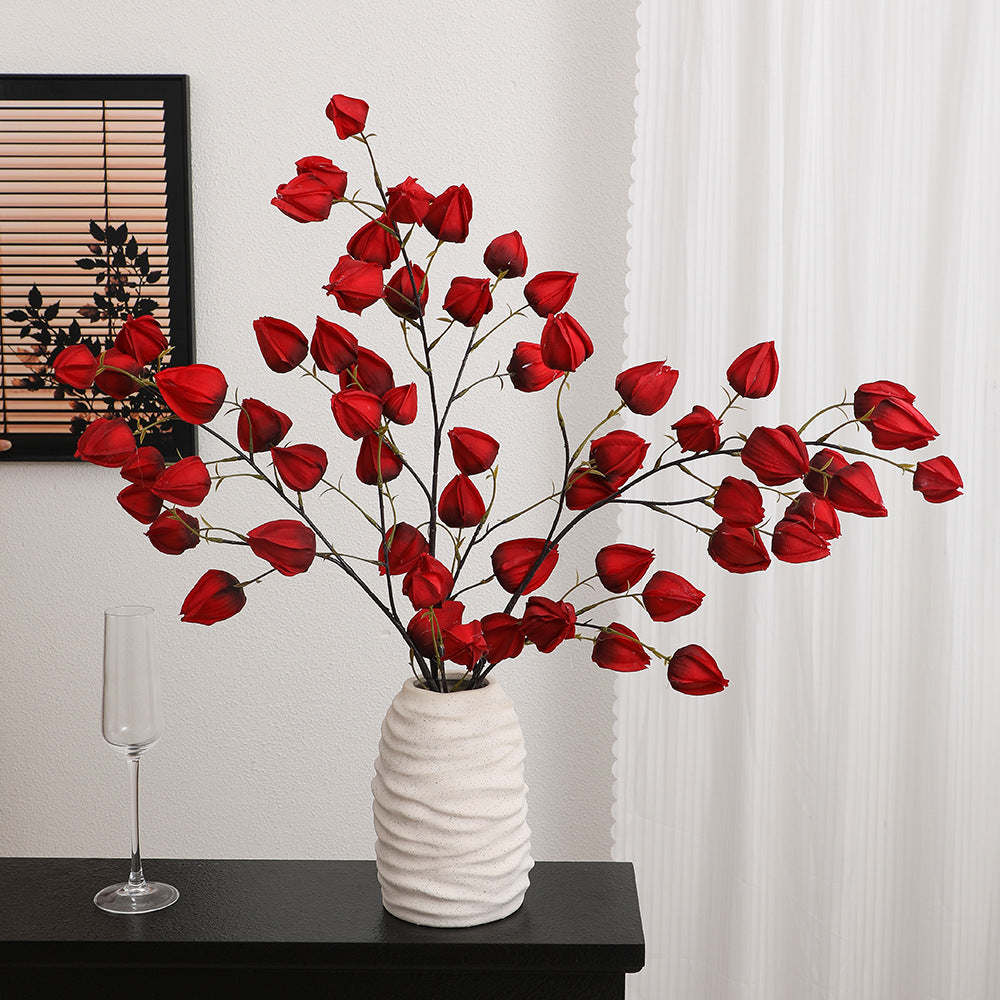 Artificial Flower Branch with Vibrant Flowers | Kelmera