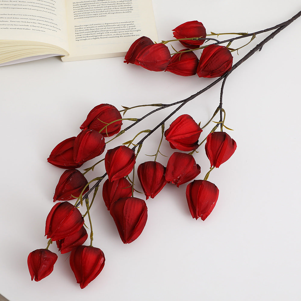 Artificial Flower Branch with Vibrant Flowers | Kelmera