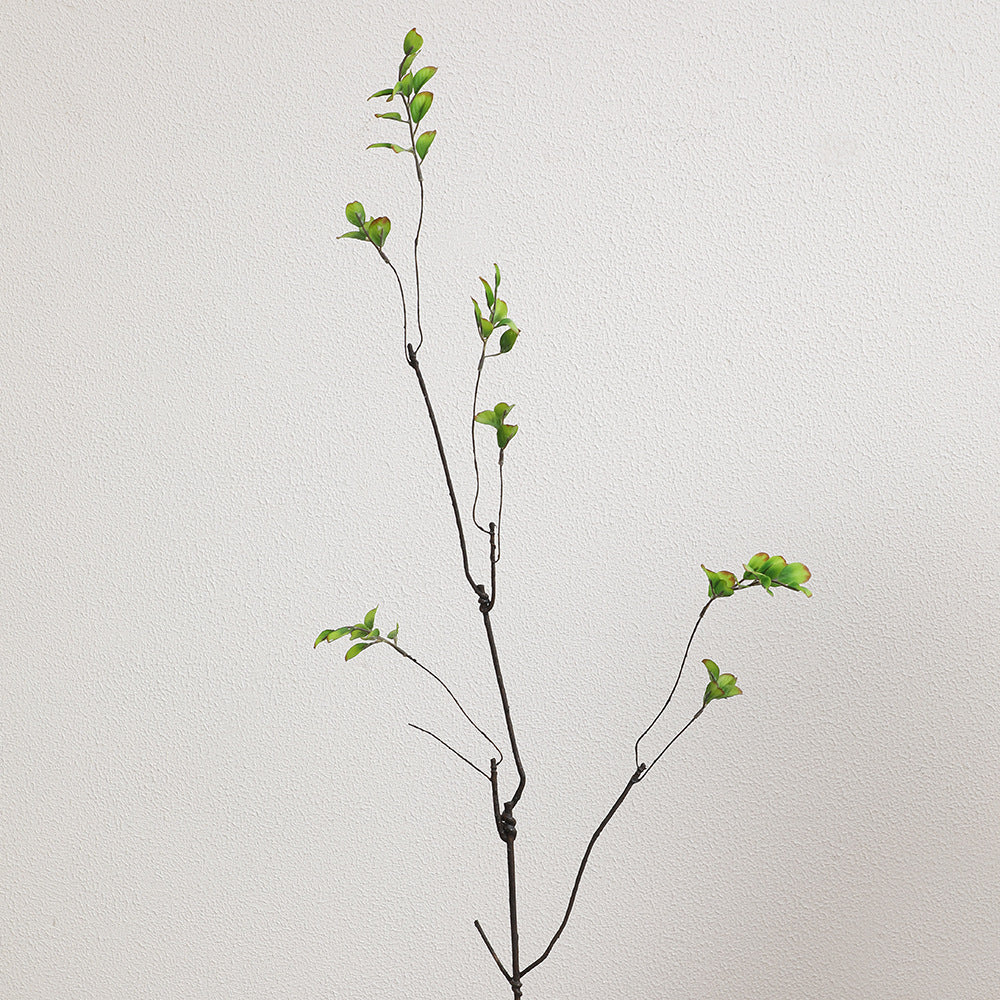 Artificial Flower Branch with Vibrant Orange Flowers | Kelmera