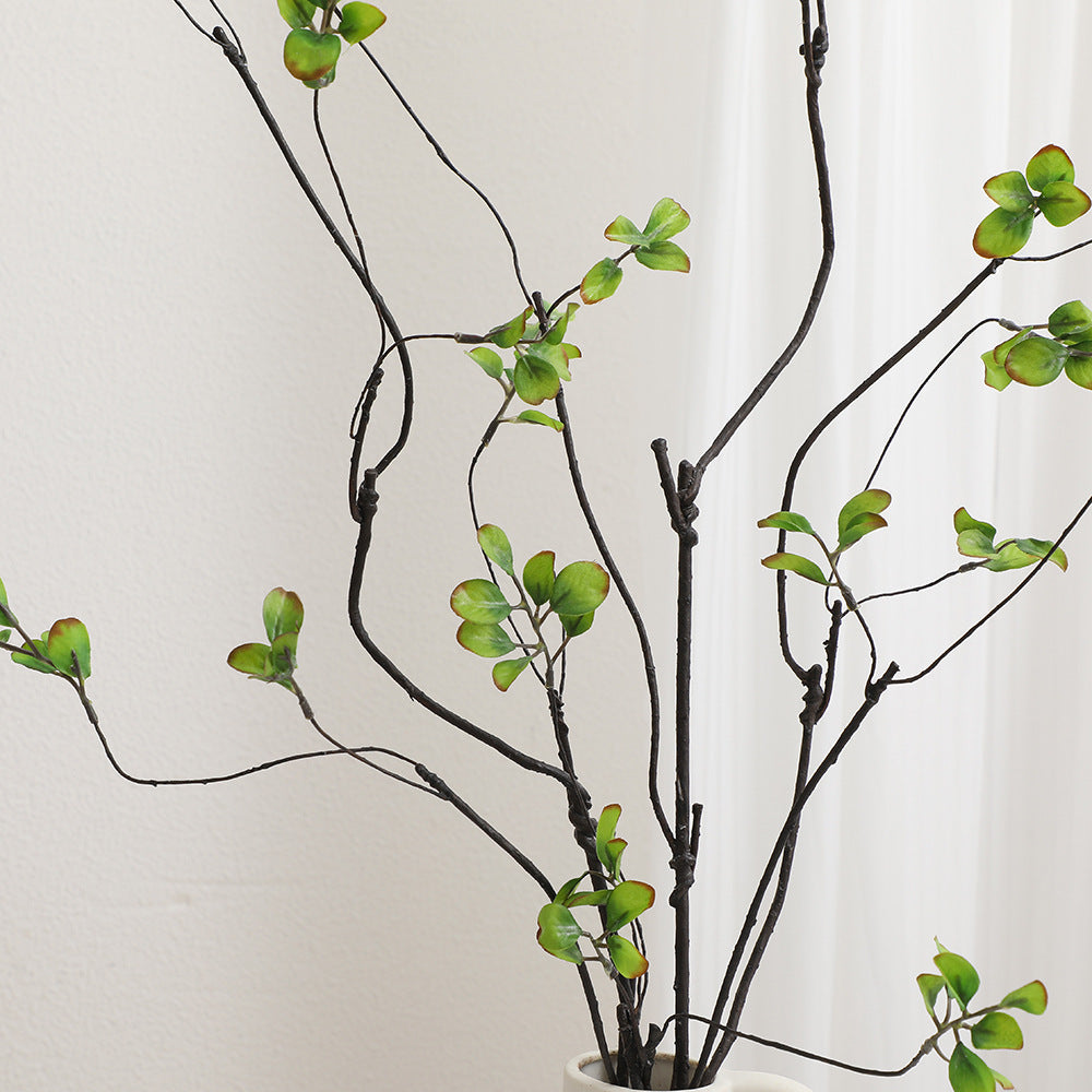 Artificial Flower Branch with Vibrant Orange Flowers | Kelmera