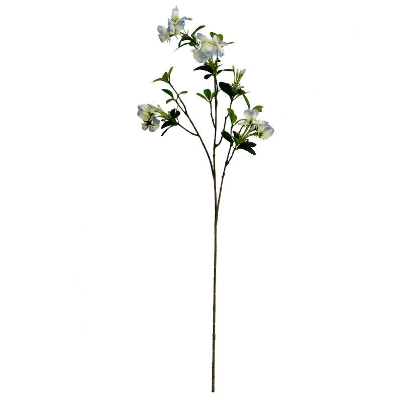 Artificial Flower Branch with Vibrant Pink Flowers Magenta Blue | Kelmera