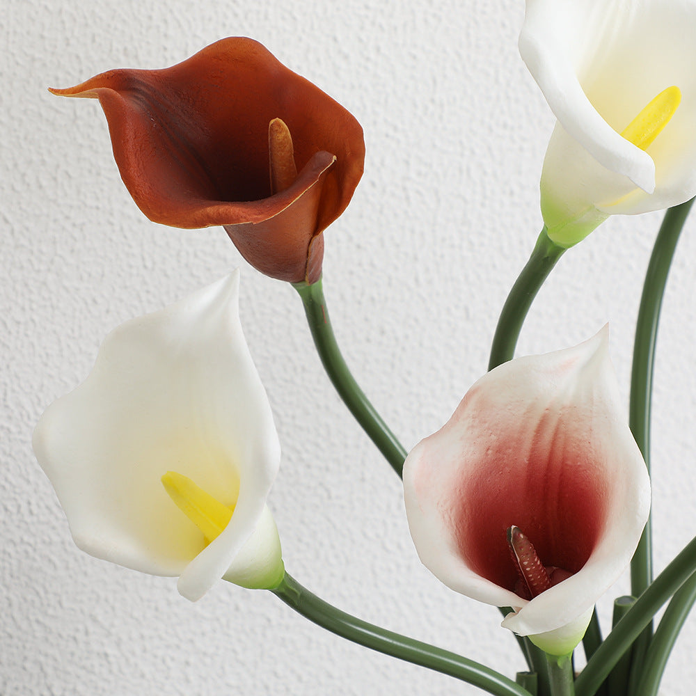 Artificial Flower White Brown | Kelmera
