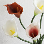 Artificial Flower White Brown | Kelmera