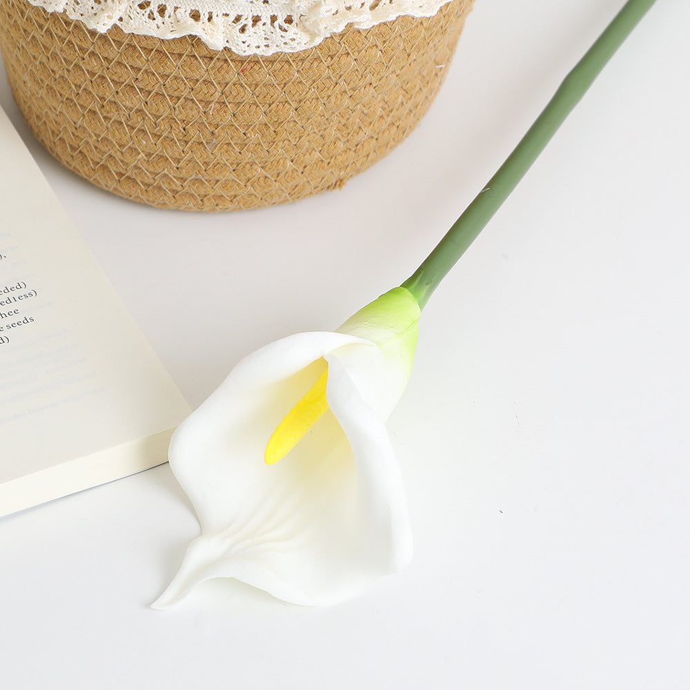 Artificial Flower White Brown | Kelmera