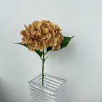 Artificial Hydrangea Bouquet Beige Light Brown | Kelmera