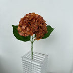 Artificial Hydrangea Bouquet Beige Light Brown | Kelmera