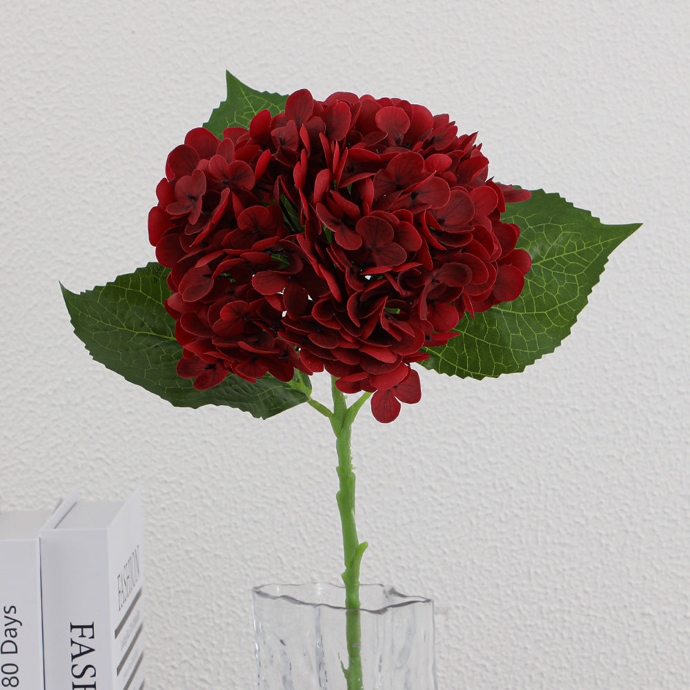 Artificial Hydrangea Bouquet Beige Light Brown | Kelmera