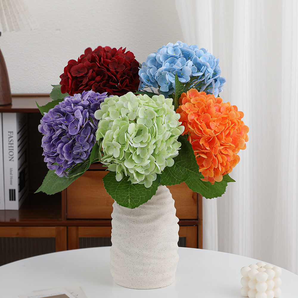 Artificial Hydrangea Bouquet Beige Light Brown | Kelmera
