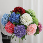 Artificial Hydrangea Bouquet Beige Light Brown | Kelmera
