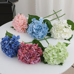 Artificial Hydrangea Bouquet Beige Light Brown | Kelmera
