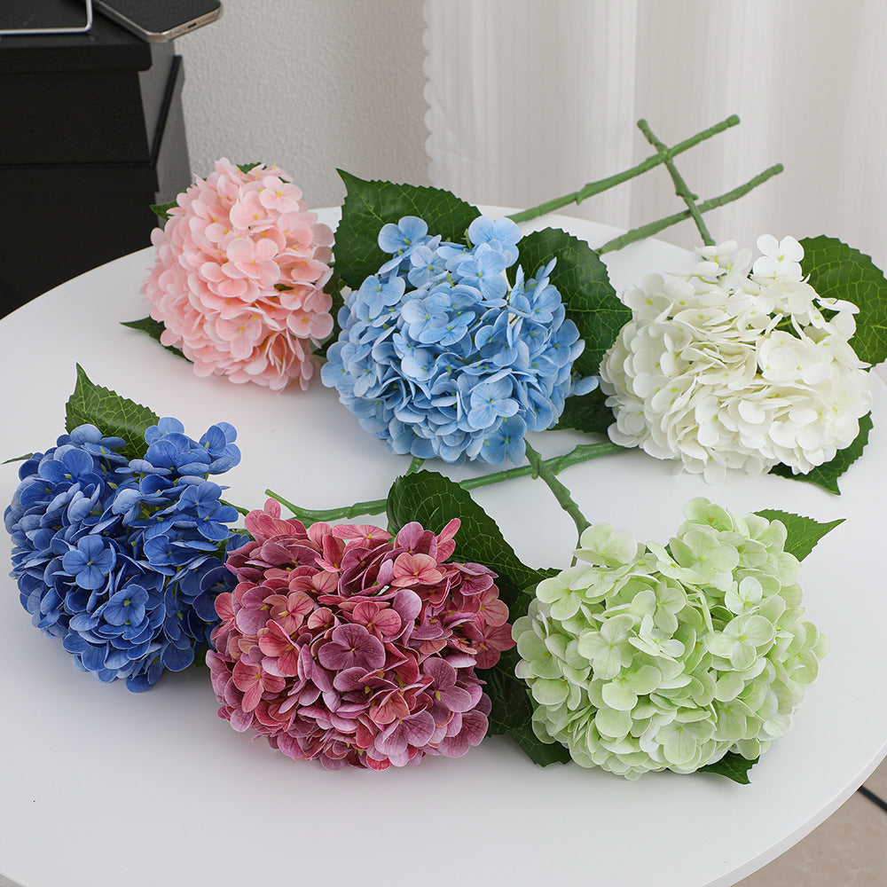 Artificial Hydrangea Bouquet Beige Light Brown | Kelmera