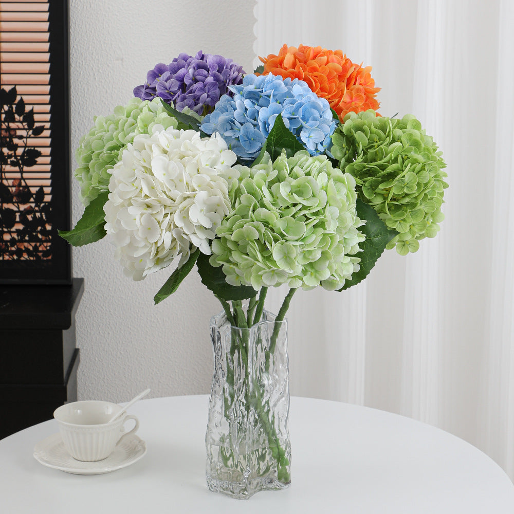 Artificial Hydrangea Bouquet Beige Light Brown | Kelmera