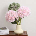 Artificial Hydrangea Branch with Detailed Flowers | Kelmera