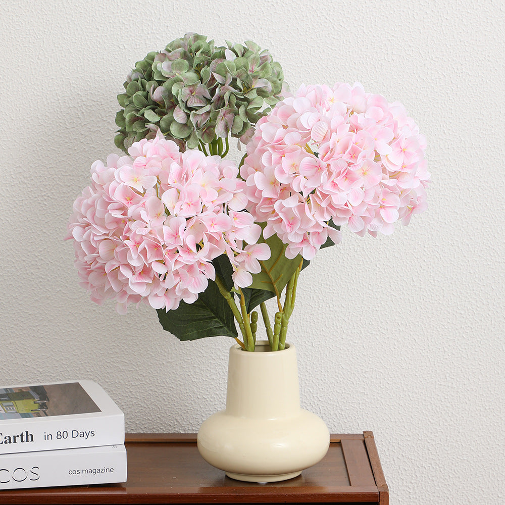 Artificial Hydrangea Branch with Detailed Flowers | Kelmera