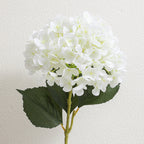 Artificial Hydrangea Branch with Detailed Flowers | Kelmera