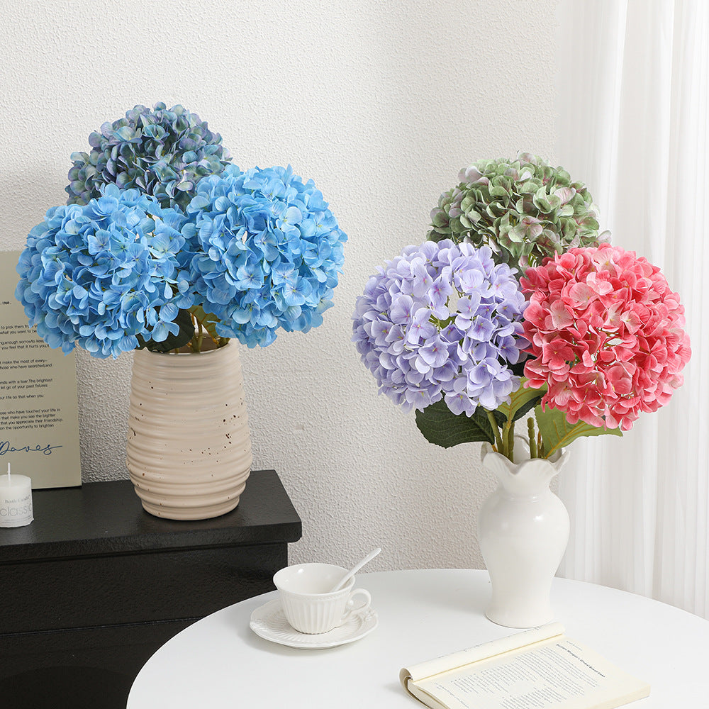 Artificial Hydrangea Branch with Detailed Flowers | Kelmera