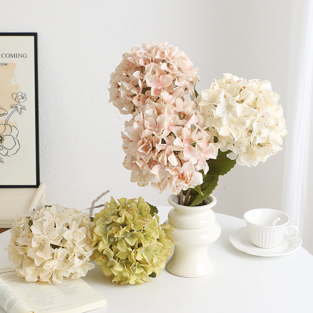 Artificial Hydrangea Flower Bouquet with Realistic Details | Kelmera