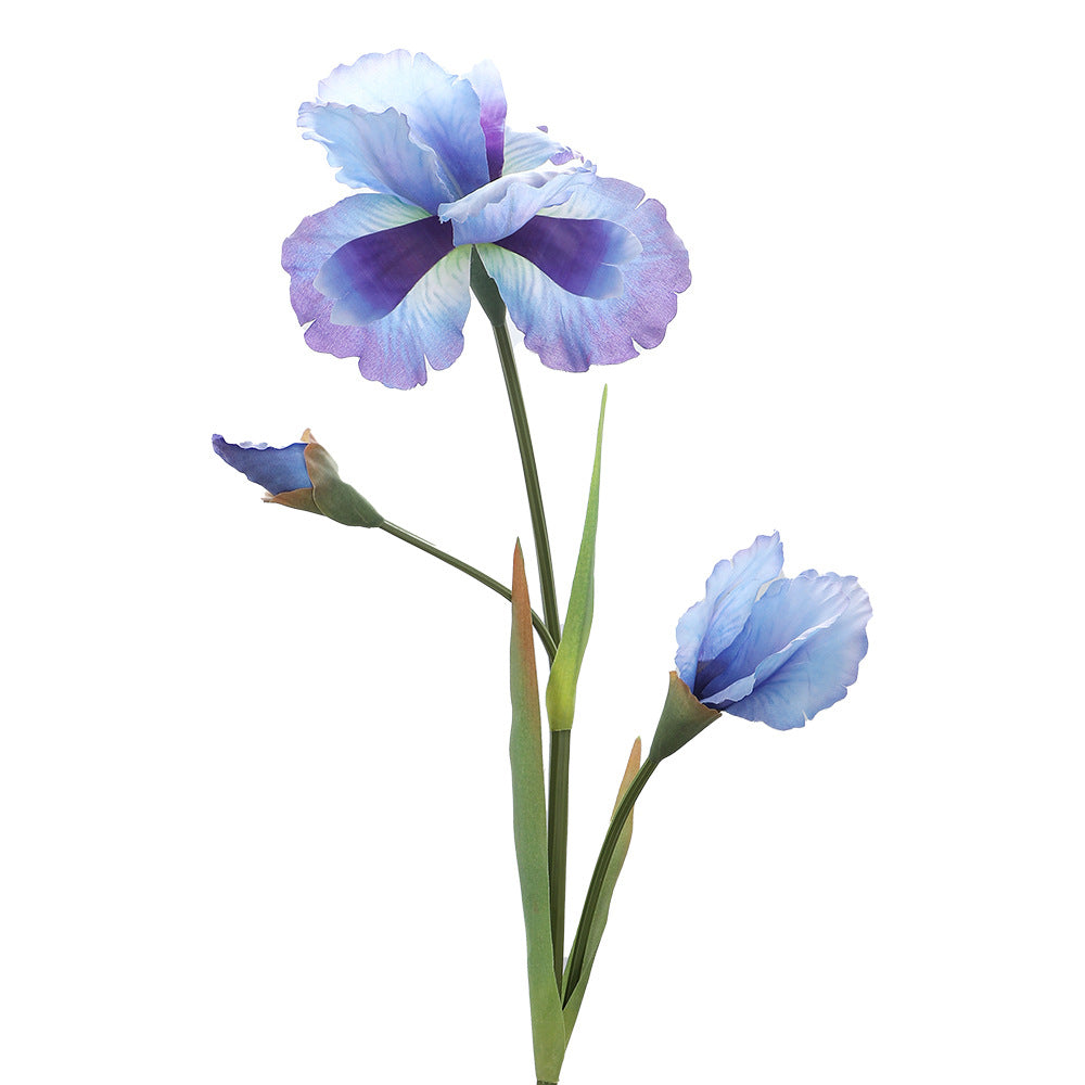 Artificial Iris Flower Stem with Realistic Details | Kelmera