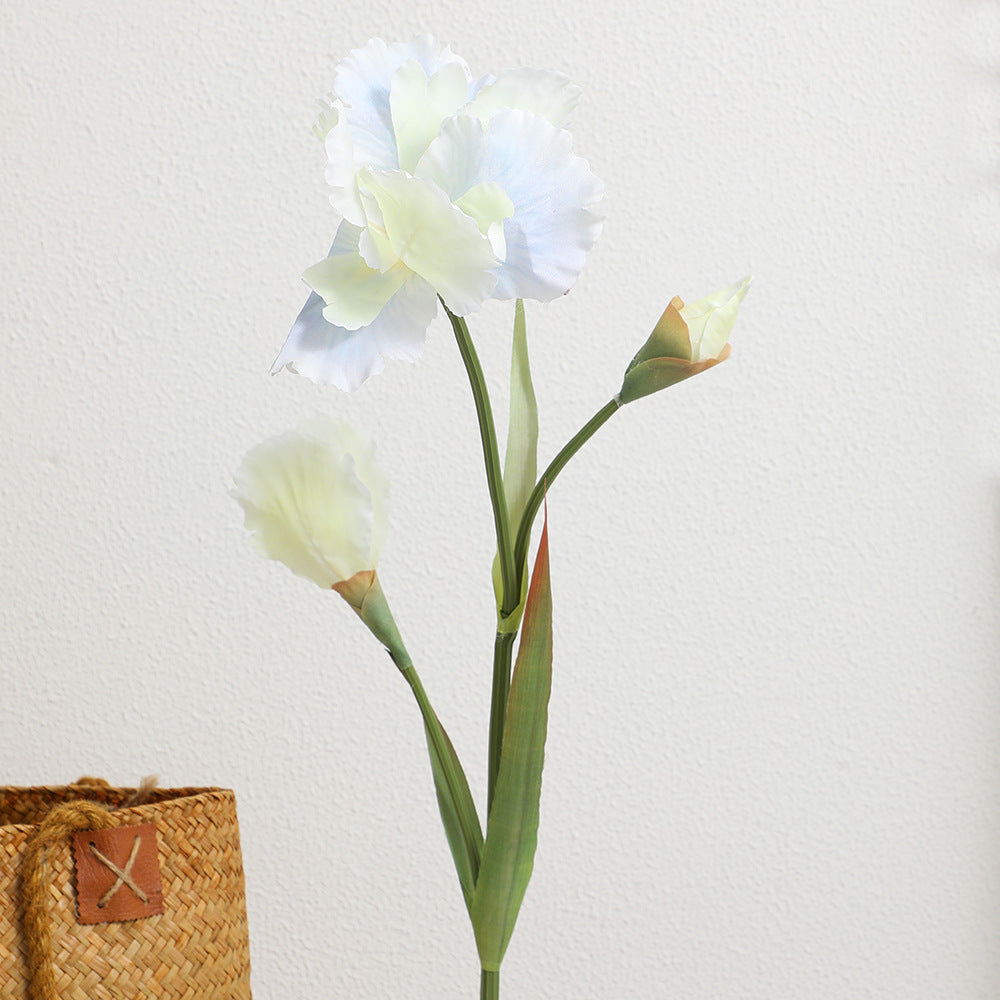 Artificial Iris Flower Stem with Realistic Details | Kelmera