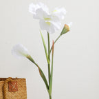 Artificial Iris Flower Stem with Realistic Details | Kelmera