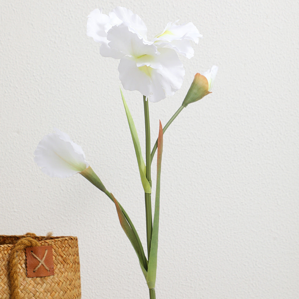 Artificial Iris Flower Stem with Realistic Details | Kelmera