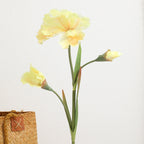 Artificial Iris Flower Stem with Realistic Details | Kelmera