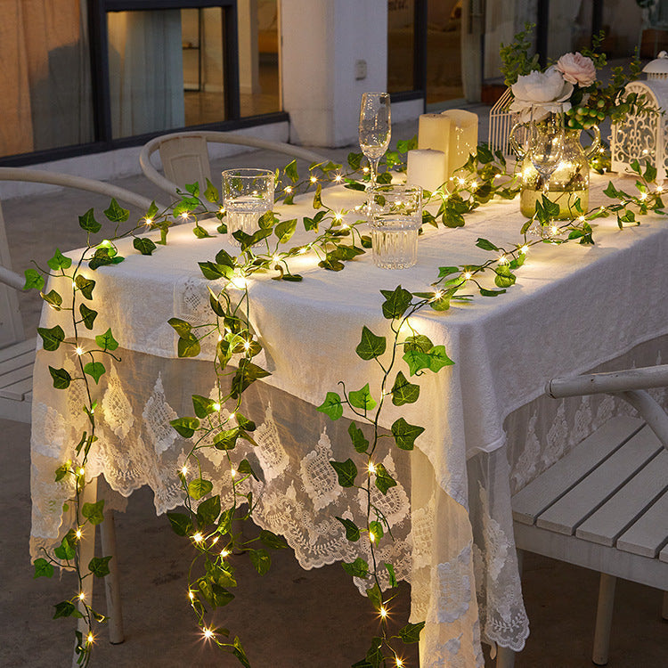 Artificial Ivy LED Curtain Lights | Kelmera