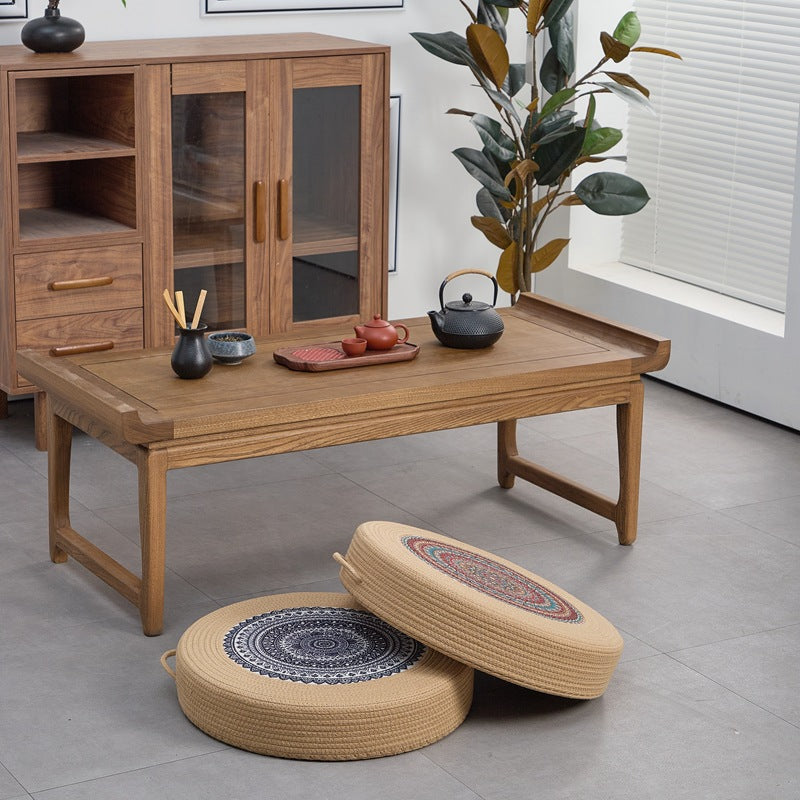 Artificial Leather Pouf | Kelmera