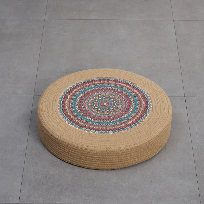 Artificial Leather Pouf | Kelmera