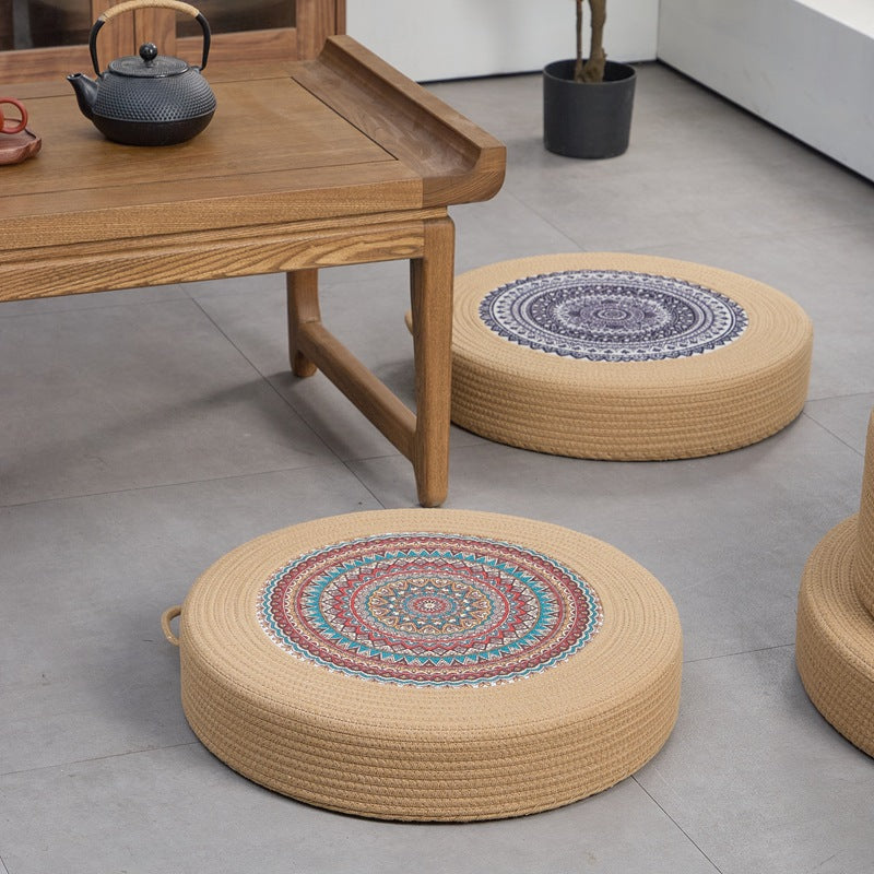 Artificial Leather Pouf | Kelmera