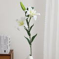 Artificial Lily Stem with Lifelike Flowers | Kelmera