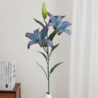 Artificial Lily Stem with Lifelike Flowers | Kelmera