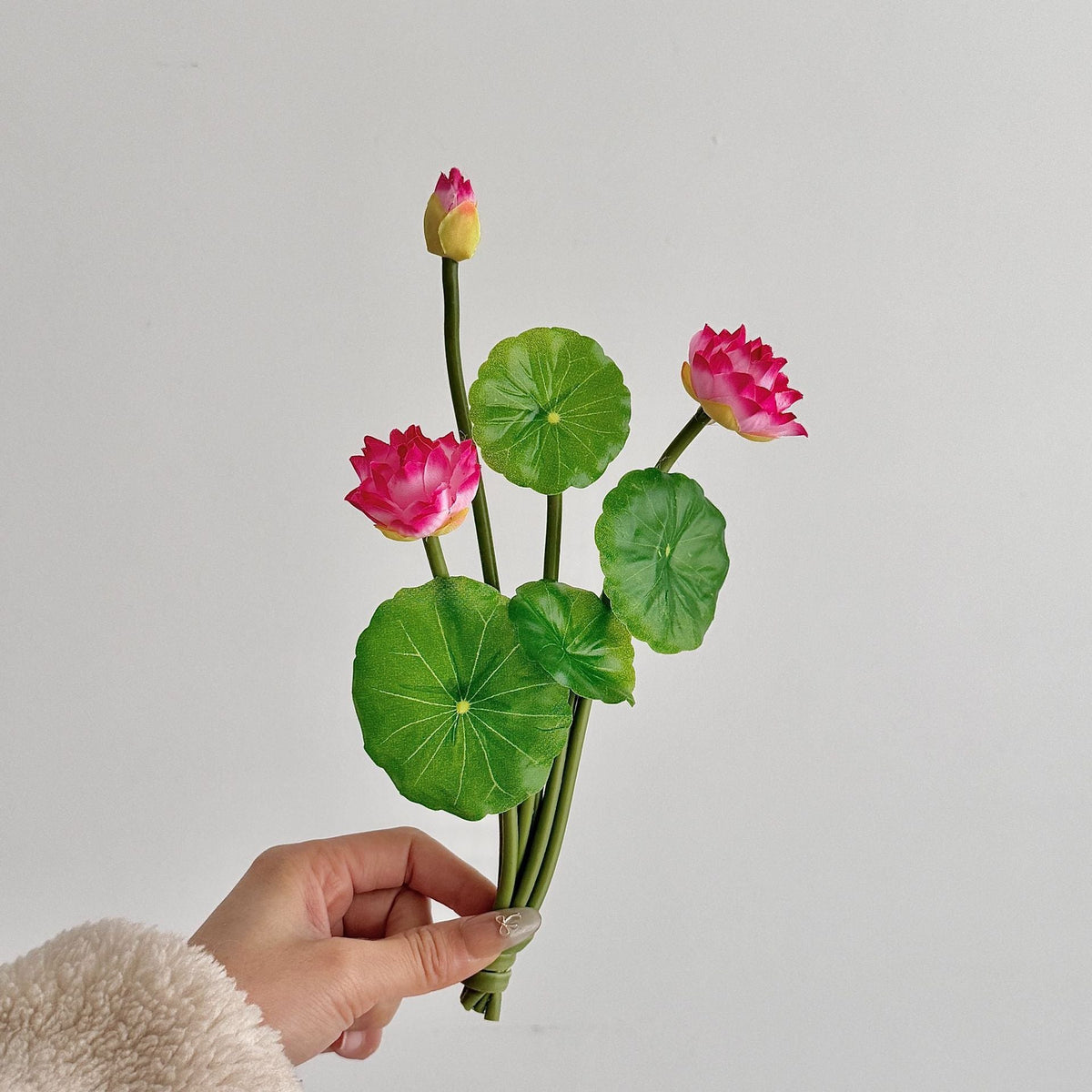 Artificial Lotus Flower Bouquet | Kelmera