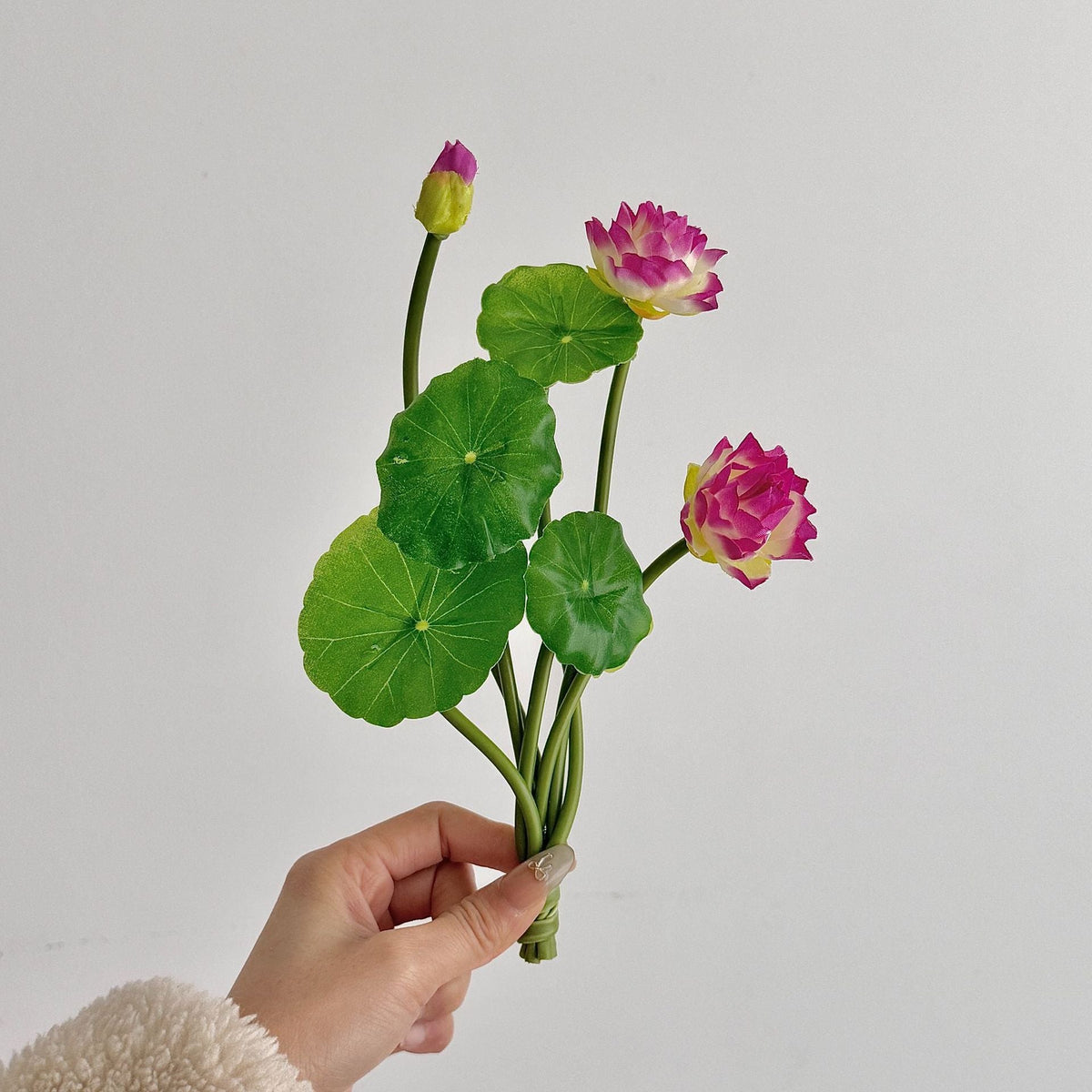 Artificial Lotus Flower Bouquet | Kelmera