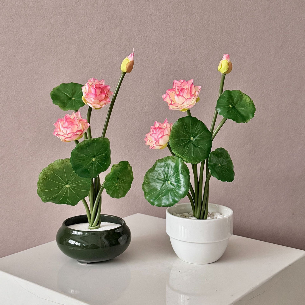 Artificial Lotus Flower Bouquet | Kelmera