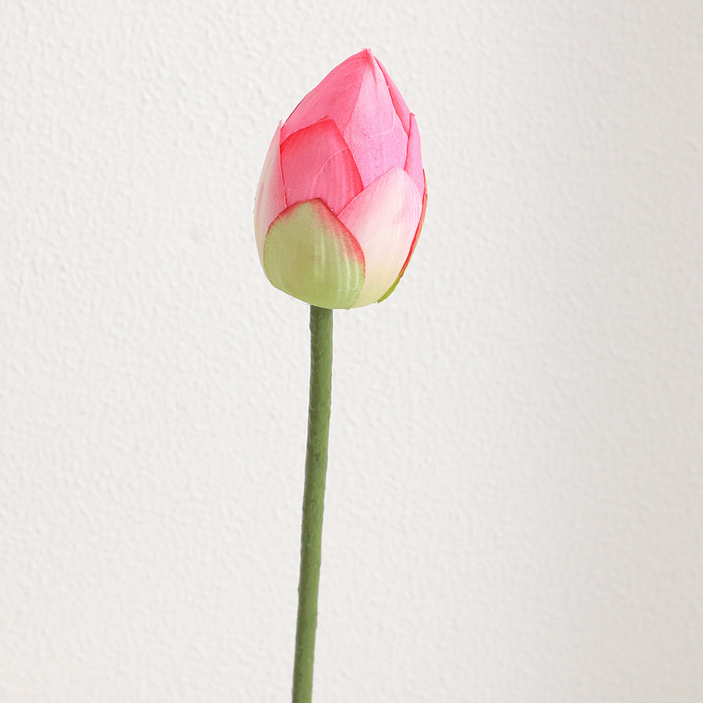 Artificial Lotus Flower Pink Green | Kelmera