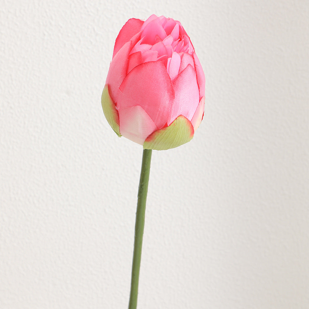 Artificial Lotus Flower Pink Green | Kelmera