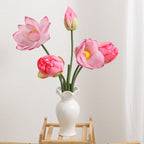 Artificial Lotus Flower Pink Green | Kelmera