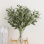 Artificial Olive Tree Branch with Detailed Leaves and Fruits | Kelmera