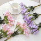Artificial Orchid Bouquet White Lilac | Kelmera