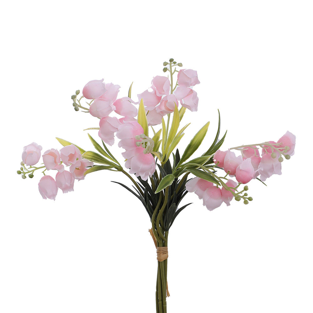 Artificial Orchid Bouquet White Lilac | Kelmera