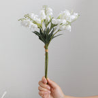 Artificial Orchid Bouquet White Lilac | Kelmera