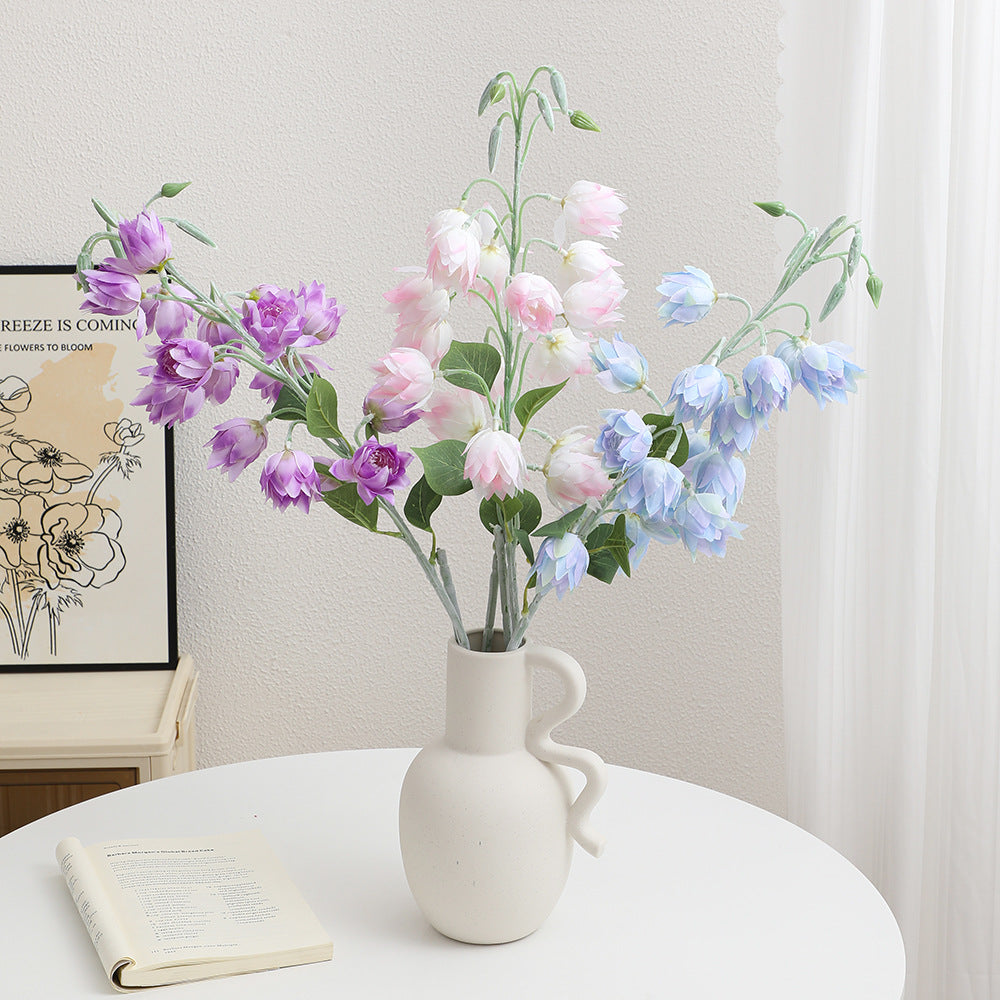 Artificial Orchid Bouquet with Intricate Flowers | Kelmera