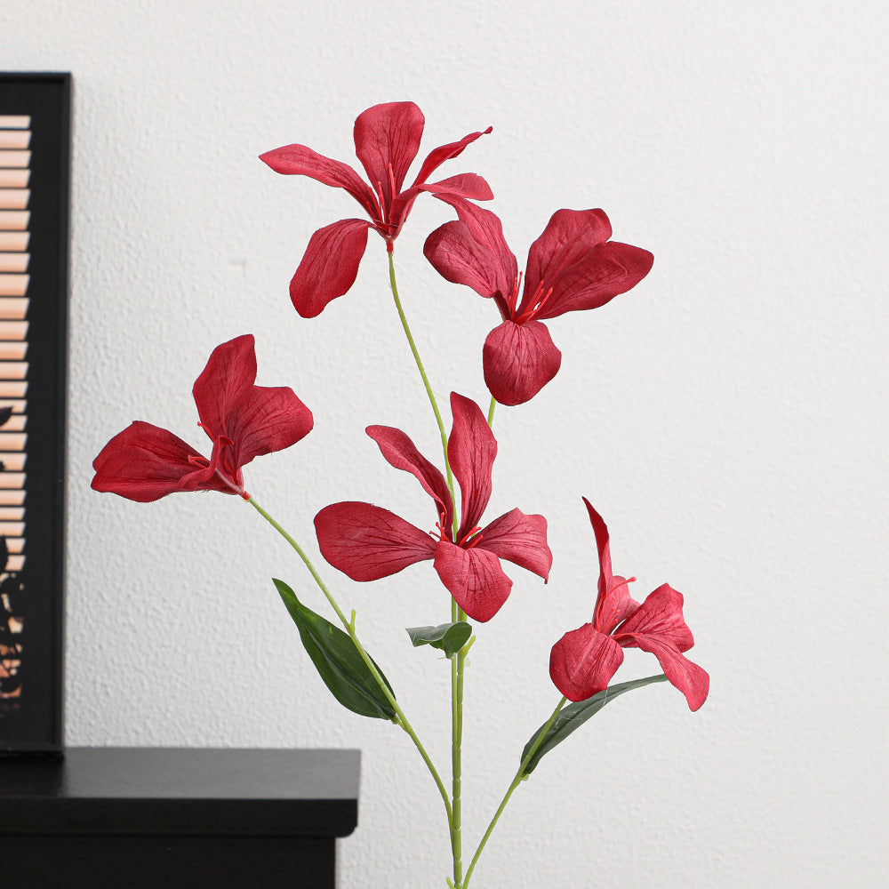 Artificial Orchid Flower Branch with Delicate Flowers | Kelmera